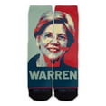 thumbnail image 1 of Function - Elizabeth Warren Democrat Hope Poster Fashion Socks Vote 2020, 1 of 4