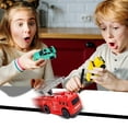 thumbnail image 4 of Nylea Magic Vehicles Inductive Truck [Follows Black Line] Magic Toy Car for Kids & Children - Best Toddler Toys Mini Magic Pen Inductive Fangle Kids Car Follow [Red Truck], 4 of 7