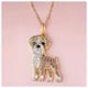 thumbnail image 3 of Dijes y Cadenas DogNeck04 1Pza Boxing Dog Dorado Metal Cadena y Dije High Monaco, 3 of 5