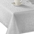 thumbnail image 2 of Lenox Opal Innocence Oblong Tablecloth, Platinum, 60x84", 2 of 3