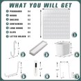 thumbnail image 4 of Pegboard Combination Kit .x .Wall Mounted Storage Set with Pegboards & Accessories Hanging Peg Boards Organizer, 4 of 6