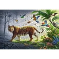 thumbnail image 2 of Ravensburger Jungle Tiger Jigsaw Puzzle, 2 of 5