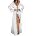 thumbnail image 1 of RXMEKW Lace Patch Sunscreen Cardigan for Women Long Sleeve Beach Cover Up Solid Polyester, 1 of 8