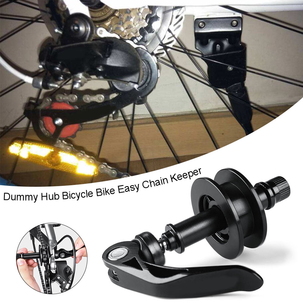 Akoyovwerve Dummy Hub Bicycle Bike Easy Chain Keeper Tool Holder Quick