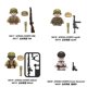 thumbnail image 1 of Asuntos militares infantería soviética privada Afrika Korps bloques de construcción modelo ladrillos mini figuras de juguete de acción juguete para regalo para niños, 1 of 2