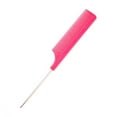 thumbnail image 3 of Xingzhi Tail Comb Plastic Portable Different Colors New-style Bright Exquisite Appearance Easy Installment Long Service Life Hair Picks Rose Red, 3 of 7