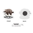 thumbnail image 2 of WIRESTER 2pcs Acrylic Fridge Magnet for Home Office Classroom Acrylic Magnets to Stick on Computer, Fridge, Dryer, Lockers - Sloth Never Worry & Upside Down Turtle, 2 of 7