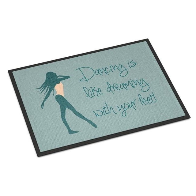 Carolines Treasures BB5380MAT 18 x 27 Po Danser, C'est comme Rêver N°2 Tapis Intérieur Ou Extérieur