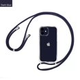 thumbnail image 3 of Crossbody Necklace Cord Lanyard Transparent Hard Case For iPhone 14 13 12 11 Pro Max XS XR X 8 7 Plus 15 Clear Soft Cover, 3 of 5