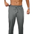 thumbnail image 5 of Youclos Mens 4-Way Stretch Joggers Athletic Pants - Breathable Stretchy Sweatpants Zipper Pockets for Gym and Daily, 5 of 7