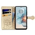 thumbnail image 4 of Funda Cartera FOXDOCK para Motorola Moto G24 Power , Flip PU con Relieve de Gatos y Perros, Tarjetero y Soporte, 4 of 6