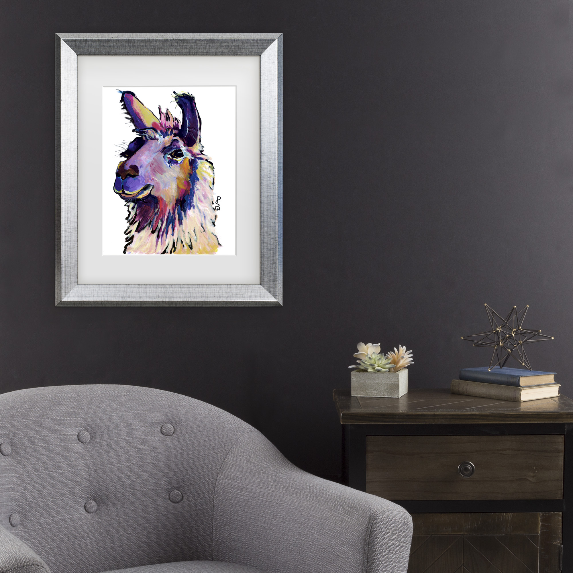 Trademark Fine Art 'Fabio' Canvas Art by Pat Saunders-White