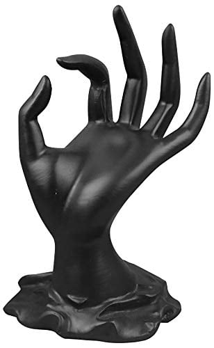 ChezMax Ring Hand Holder Polyresin Mannequin Shaped Bracelet Holder Jewelry Display Jewelry Stand for Home Organization 