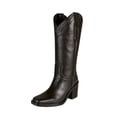 thumbnail image 1 of Bota Vaquera Mujer CASTALIA 256-78 Negro Detalles Plata, 1 of 3