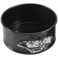 thumbnail image 1 of Ensemble de Moules à Charnière Mini 4 Pouces - 4 Pcs Petit Moule Antiadhésif pour Cheesecakes Mini, Pizzas, 1 of 5