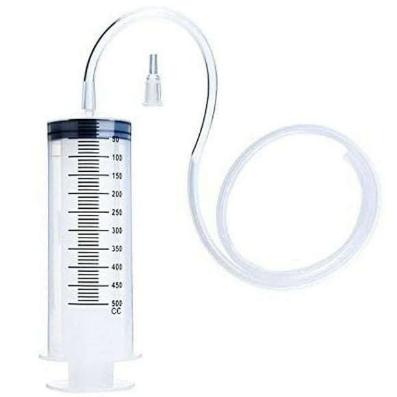 Large Syringe Tubing 500ml Plastic Syringe With Tube Converter Cap
