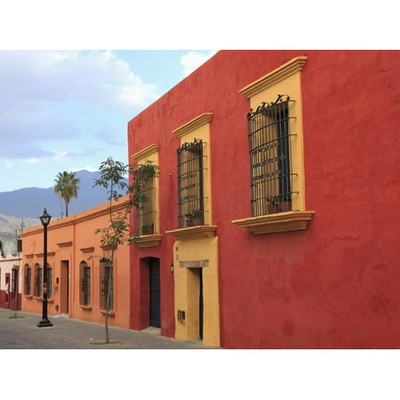 Colonial Architecture, Oaxaca City, Oaxaca, Mexico, North America Print Wall Art By Wendy