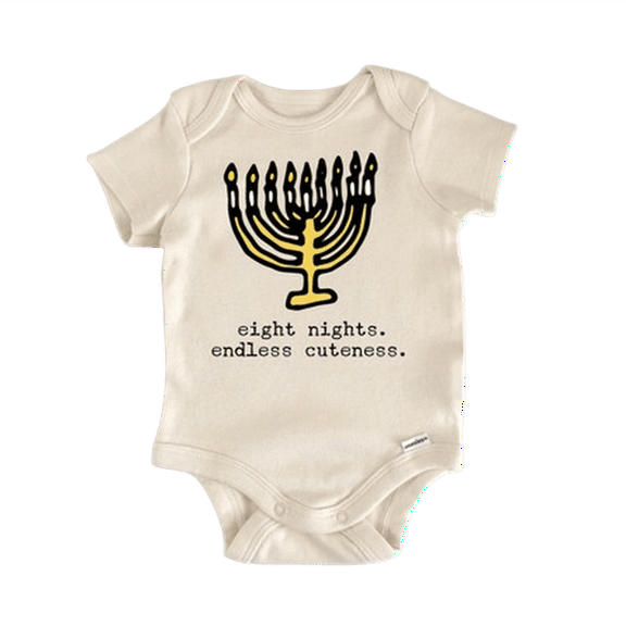 Hanukkah Newborn Baby Bodysuit
