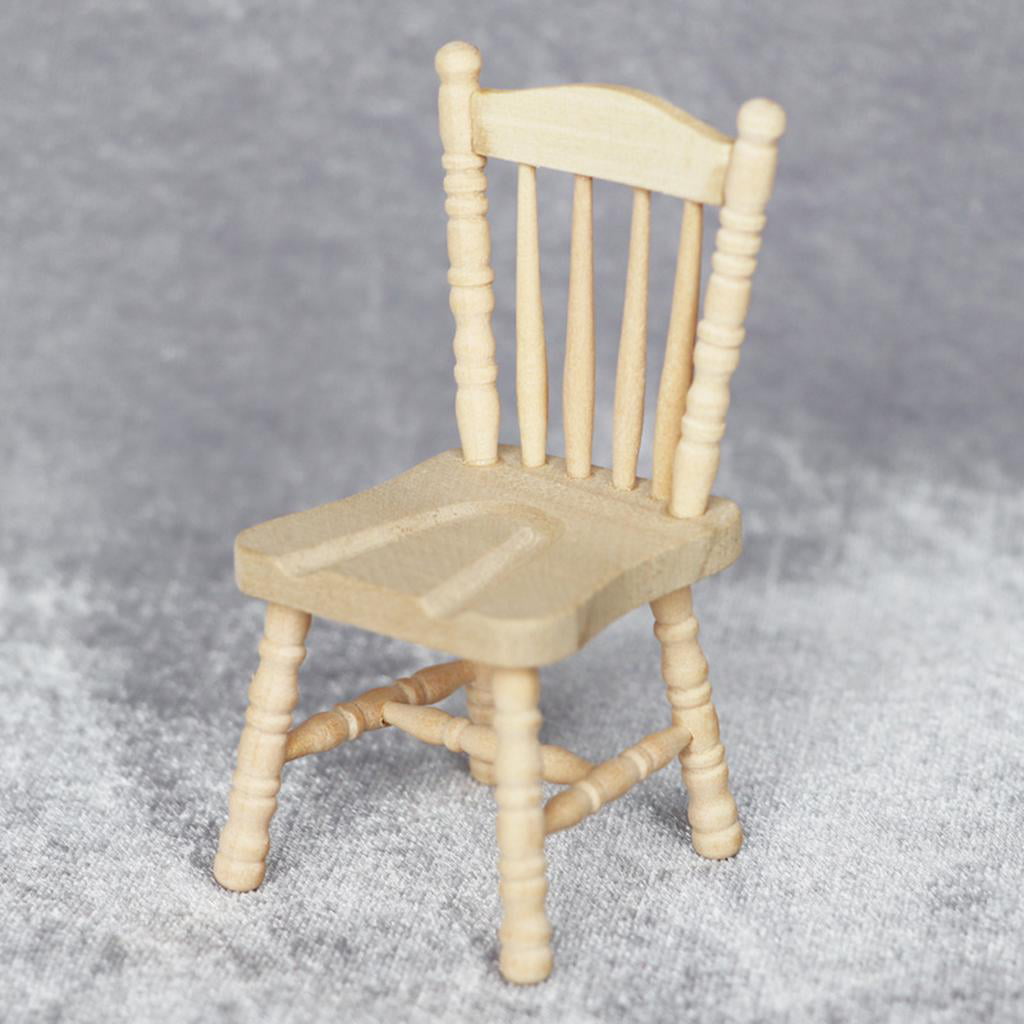 Dollhouse miniature furniture 1/12 scale Sleeping chair Handmade classical 