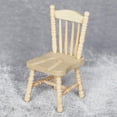 thumbnail image 3 of Silla de Comedor para , Paquete de 2 a 5, Accesorios para Muebles de Madera 1:12 2 piezas SM SunniMix sillas de muñecas, 3 of 8