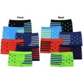 thumbnail image 4 of ToBeInStyle Boy's Pack of 6 Assorted Print Seamless Boxer Briefs - Stars and Stripes - Small, 4 of 7