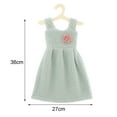 thumbnail image 5 of Joernso Hand Towel Princess Dress Shape Wipe Towel Soft Coral Fleece Hanging Towel for Home Kitchen Bathroom, 5 of 7