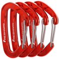 thumbnail image 1 of Mosqueton FresKaro D Shape Aluminio 7075 15kN para Camping y Hamacas, 1 of 5