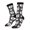 3 Black, variant on HUSKY Face Print Adult Socks for Men & Women,Calf Socks, Ankle Socks,Boots Socks,Breathable Casual Sock,Unisex Crew Socks