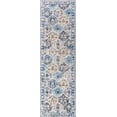 thumbnail image 3 of JONATHAN Y MODERN PERSIAN 2 x 8 Runner Rug, Boho Vintage Trellis - Blue/Multi, MDP205A-28, 3 of 5