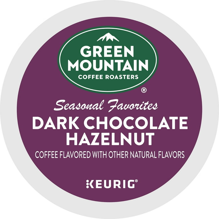 Green Mountain Coffee Roasters Dark Chocolate Hazelnut Flavored K