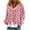 Pink, variant on Aboser Womens Flannel Cardigan Sweaters Pink Christmas Holiday Tops Funny Xmas Tree Printed Jackets Warm Button Down Outerwear Soft Long Sleeve Sweater Coats