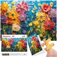 thumbnail image 2 of Rompecabezas ALL4JIG Flowers 1000 piezas para adultos y niños, 2 of 9