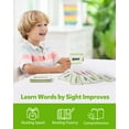 thumbnail image 4 of Coogam 520 Sight Words Learning Vocabulary Flash Cards, Site Word Educational Montessori Toy for 1 2 3 Years Old, 4 of 8