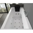 thumbnail image 3 of EAGO AM154ETL-R5 5 ft Acrylic White Rectangular Whirlpool Bathtub w Fixtures, 3 of 12