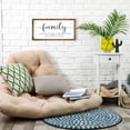 thumbnail image 3 of MODE HOME Family Sign for Home Decor, Farmhouse Family Wall Decor with Wood Frame for Wall, Kitchen, Living Room, Bathroom, Bedroom, 3 of 9