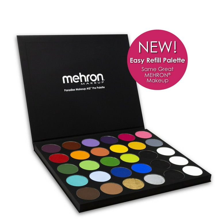 Mehron Makeup Tri-Color Character Makeup Palette, Halloween,  Special Effects and Theater Cream Makeup FX Palette