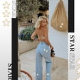 thumbnail image 4 of Parche Estrella de Chenilla Jexine 32 Piezas Blancas de 6 cm Autoadhesivas, 4 of 6