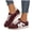 A Wine, variant on Women's Platform Slip On Sneakers Retro Classic Trainers Casual Lace Up Stylish Tennis Running Walking Shoes Red Size 10.5
