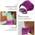 thumbnail image 4 of 1 bolso bandolera de nailon multicapa impermeable para un solo hombro., 4 of 5