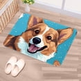 thumbnail image 5 of Corgi Dog Polyester Indoor Mat Office Floor Mat Non-Slip Machine Washable, 5 of 6