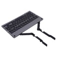 thumbnail image 1 of Foldable  Keyboard, Portable Foldable Travel Keyboard Ergonomic 60 Key, Matte Touch Buttons, Rechargeable Stand for IOS for  for, 1 of 7