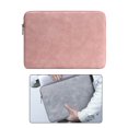 thumbnail image 3 of Laptop Sleeve Leather Waterproof Notebook Bag Zipper Shock-Proof Computer Case, , 13 Inches-Pu-14, 3 of 8