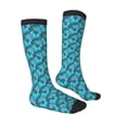thumbnail image 3 of Fotbe Seahorse print Women's Men's Novelty Crew Socks Cotton Socks Knee High Socks for Walking,Running,Nurses,Pregnancy, 3 of 9