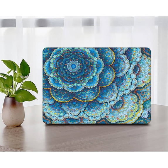 KSK KAISHEK Only for MacBook Air 13.6 Inch m2 Case 2022.0 Released Model A2681 m2, Plastic Protective Case Hard Cover, MANDALA0023