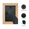 thumbnail image 5 of Grandparent Picture Frame Wood Photo Frames Engraved Display Wooden Tabletop Postcard Frame, 5 of 8