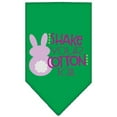 thumbnail image 4 of Pet and Dog Bandana Screen Printed, "Shake Your Cotton Tail", 4 of 10