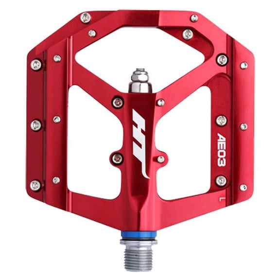 HT Pedals AE03 Evo  Platform Pedals, CrMo - Red