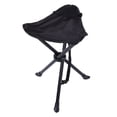 thumbnail image 1 of M Buder Silla Plegable Trípode Portátil para Exteriores Taburete de Pesca Grande Negro (58 cm / 22.8 inches), 1 of 9