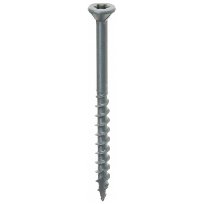 50 pieces #10 x 3" Stainless Steel Square Drive Wood Deck Screws Grip Rite 