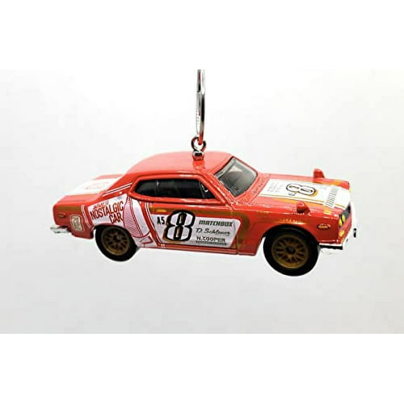 Christmas Ornament for 1971 Nissan Skyline 2000 GTX Red